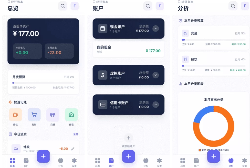 轻记记账 v1.0.1-مەرمەر بىلوگى