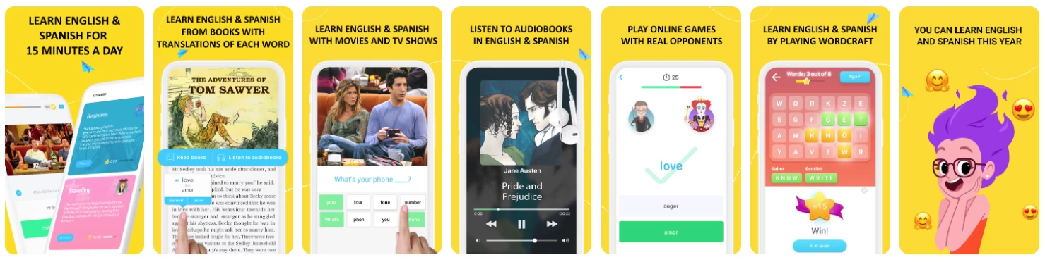 EWA: Learn English & Spanish 英语和西班牙语学习 v11.0.0 解锁高级版-مەرمەر بىلوگى