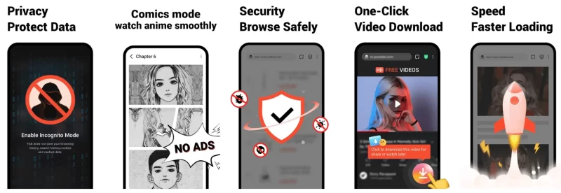 Free Adblocker Browser 网页浏览器 v139.1.4099 解锁高级版-مەرمەر بىلوگى