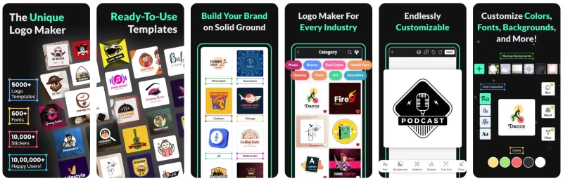 LogoWiz AI LOGO 生成器 v155.0 解锁高级版-مەرمەر بىلوگى