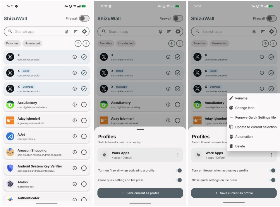 ShizuWall 防火墙工具 v4.6.1-مەرمەر بىلوگى
