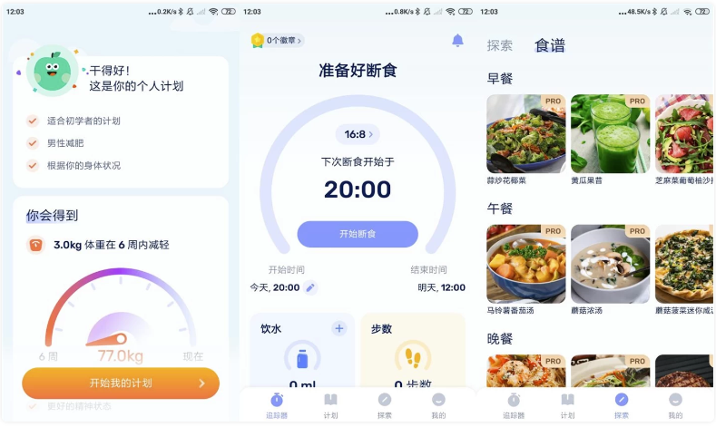 GoFasting 间歇性断食 v1.03.68.0527 VIP版-مەرمەر بىلوگى