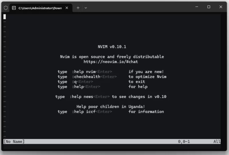 Neovim 文本编辑器 v0.12.3 中文免费绿色版-مەرمەر بىلوگى