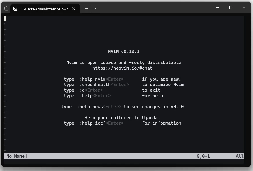 Neovim 文本编辑器 v0.12.3 中文免费绿色版-مەرمەر بىلوگى