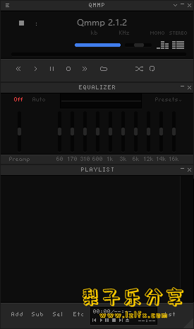 Qmmp(开源音乐播放器) v2.1.9 便携版-مەرمەر بىلوگى