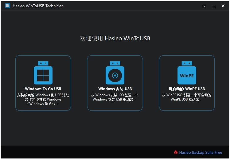 Hasleo WinToUSB 10.8.1.2 技术员版 免费的U盘安装系统工具-مەرمەر بىلوگى