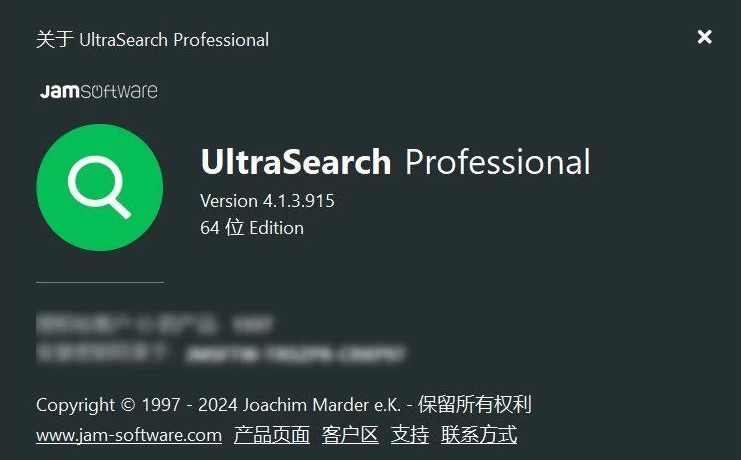 UltraSearch Professional 文件和文件夹搜索工具  v4.9.3.1301 绿色版-مەرمەر بىلوگى
