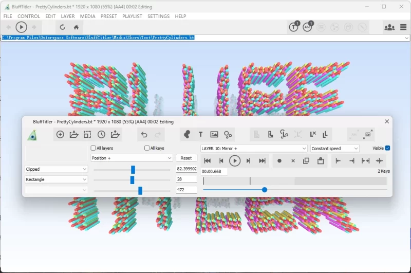 BluffTitler Ultimate 3D文字制作 v17.0.0.3 中文版-مەرمەر بىلوگى