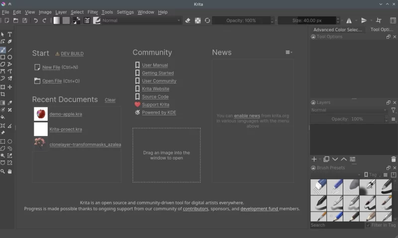 Krita 开源绘画工具 v6.0.2.1 绿色版-مەرمەر بىلوگى
