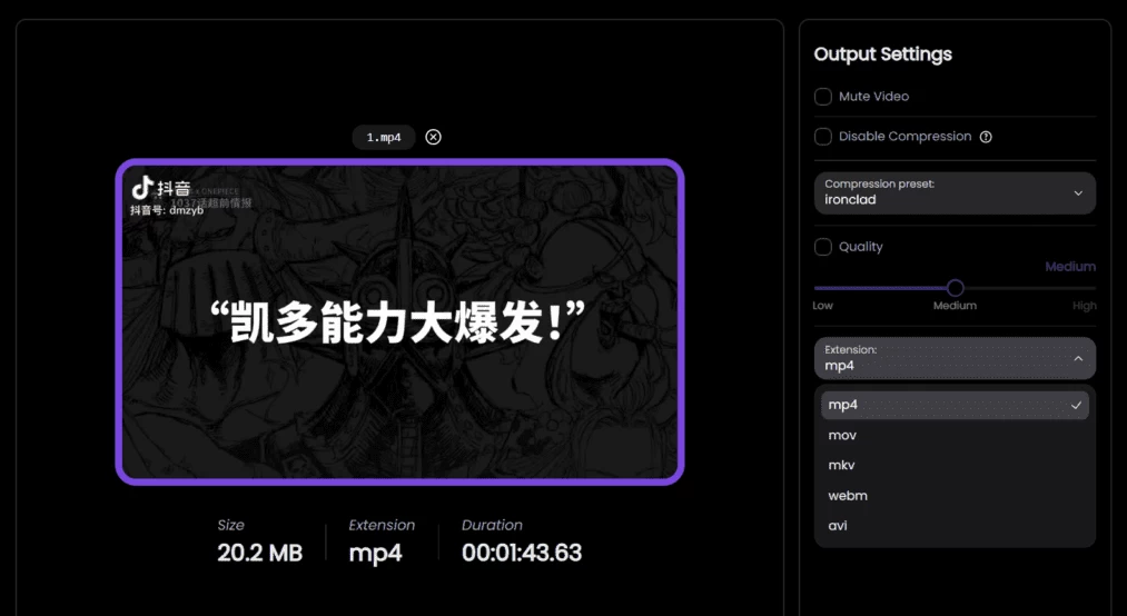 CompressO 视频压缩工具 v1.3.0-مەرمەر بىلوگى