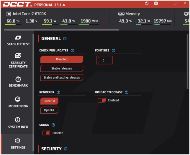 OCCT电脑硬件测试 烤鸡测试软件 v17.0.15 便携版-مەرمەر بىلوگى