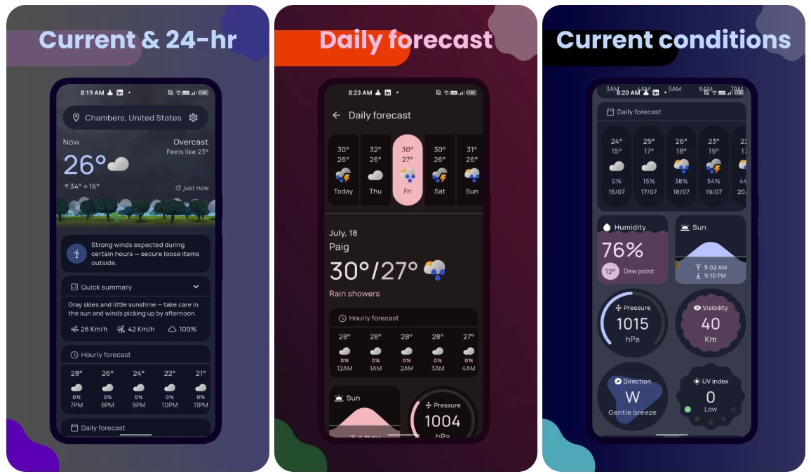 Weather Master 天气 v2.7.1 官方版-مەرمەر بىلوگى