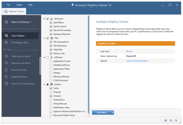 Auslogics Registry Cleaner 注册表清理工具 v11.2.0.6  便携版-مەرمەر بىلوگى