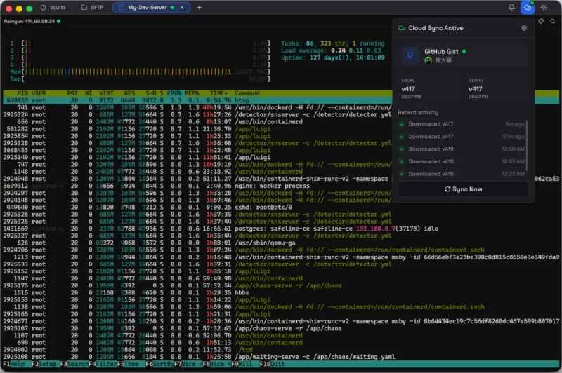 Netcatty SSH客户端 v1.1.77-مەرمەر بىلوگى