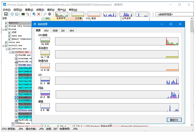 Process Explorer 微软进程资源管理器 v17.13 绿色版-مەرمەر بىلوگى