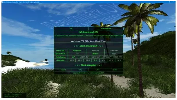 3D.Benchmark.OK 3D性能测试软件 v2.55 多语便携版-مەرمەر بىلوگى