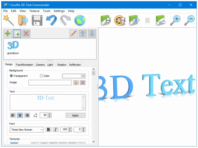 Insofta 3D Text Commander 文本转3D效果 v7.0.0 便携版-مەرمەر بىلوگى