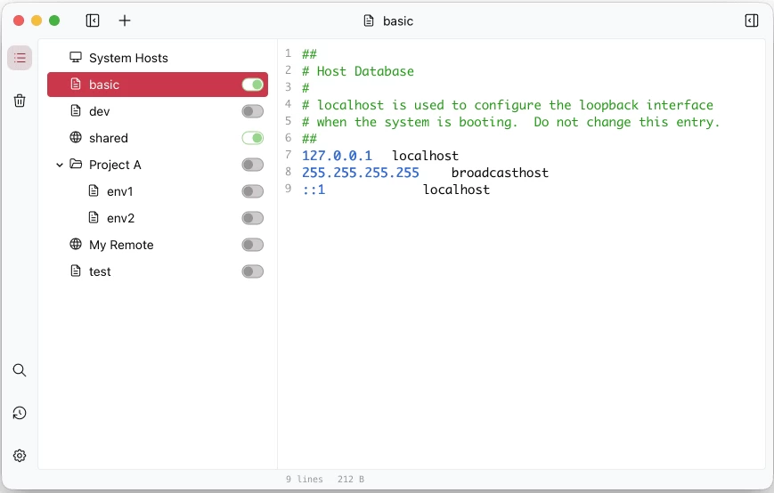 SwitchHosts 主机管理工具 v5.0.1-مەرمەر بىلوگى