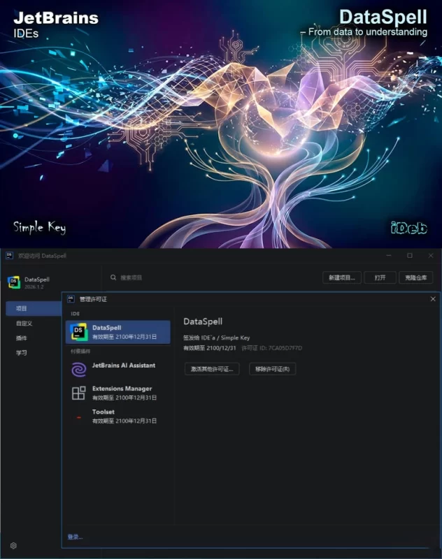 JetBrains DataSpell v2026.1.2 直装特别版-مەرمەر بىلوگى