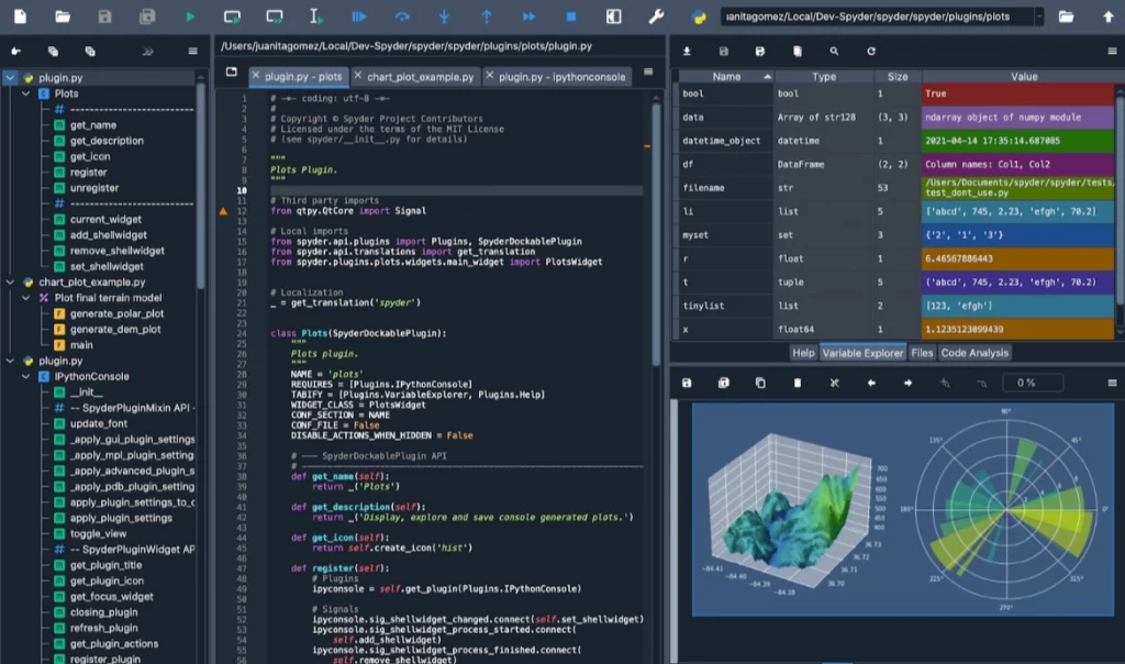 Spyder Python 开发环境 v6.1.5 中文免费版-مەرمەر بىلوگى