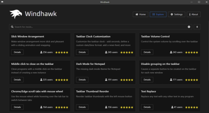windhawk 自定义修改软件 v1.7.3 多语便携版-مەرمەر بىلوگى