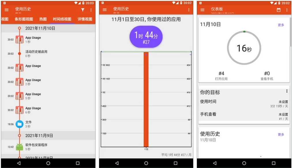 App Usage 应用监控 v6.04 随时监控手机内应用使用时间用户使用协议-مەرمەر بىلوگى