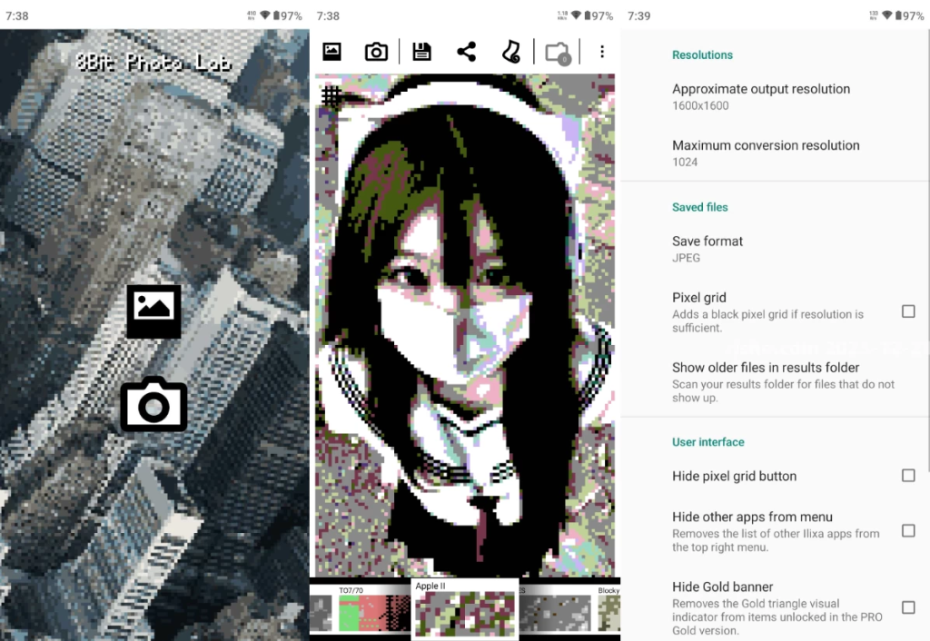 8Bit Photo Lab 像素风格照片 v1.11 解锁高级版-مەرمەر بىلوگى