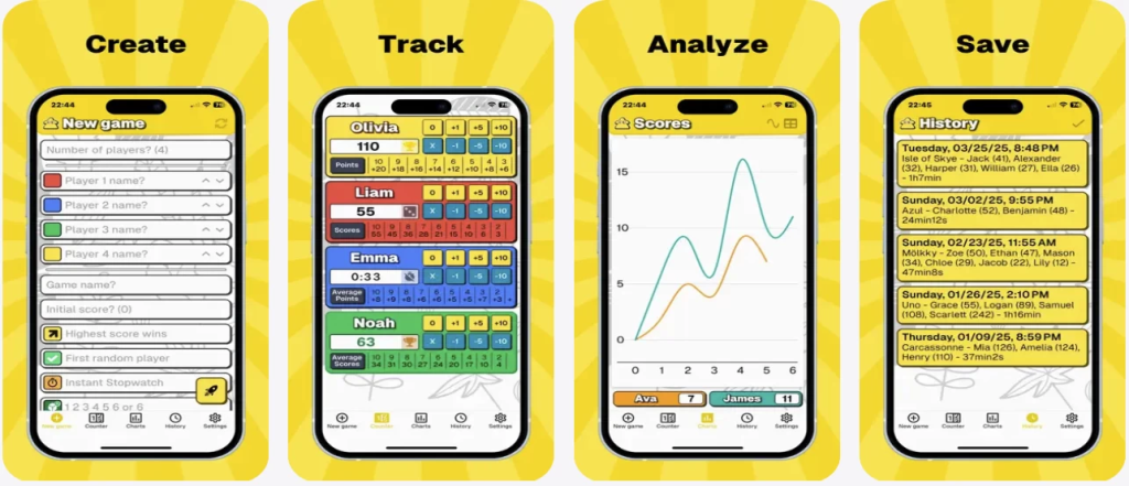 MyScoreTracker 游戏记录工具 v1.6.9 Paid-مەرمەر بىلوگى