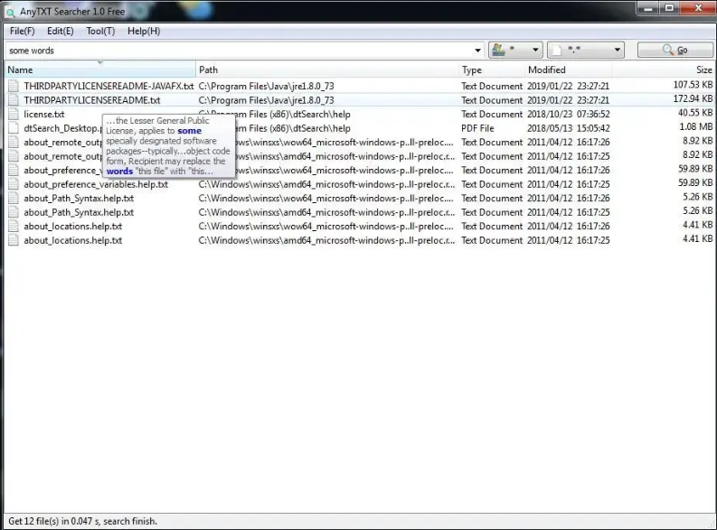 AnyTXT Searcher(文档内容搜索工具 ) v1.3.3241 官方版-مەرمەر بىلوگى